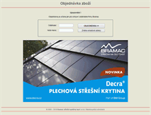 Tablet Screenshot of obj.bramac.cz